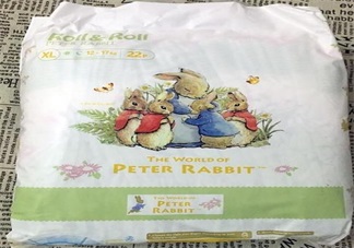 樂滾樂滾（比得兔）紙尿褲怎么樣 ROLL&ROLL比得兔紙尿褲測評(píng)