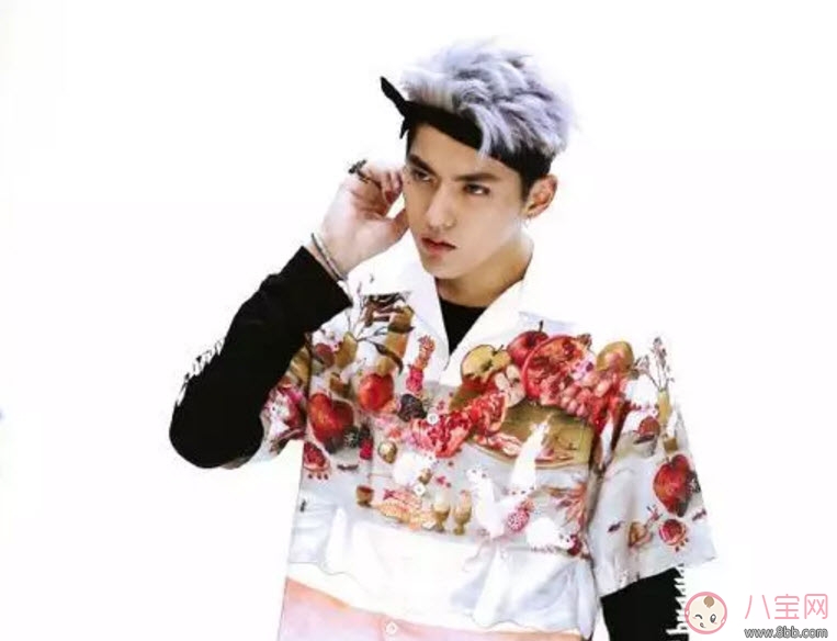 吳亦凡菠蘿頭發(fā)型圖片 2017吳亦凡發(fā)型圖片盤點