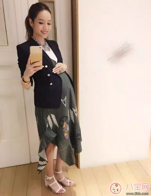 有種瘦叫女明星的孕肚 胡杏兒孫怡孕期身材姣好