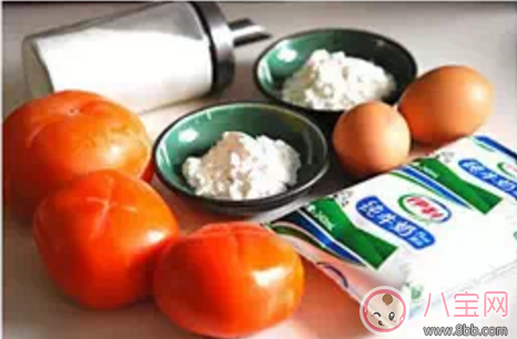 甜柿派 適合寶寶食用的贊爆新吃法