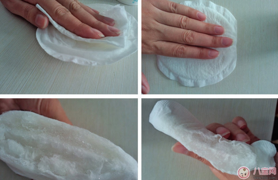 小白熊和貝親防溢乳墊哪個(gè)好 小白熊貝親防溢乳墊吸水測試