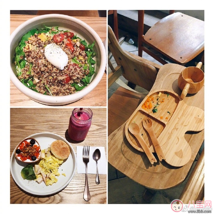 小米粒和爸爸吃飯愛(ài)意滿滿 伊能靜寶貝小米粒外出吃什么