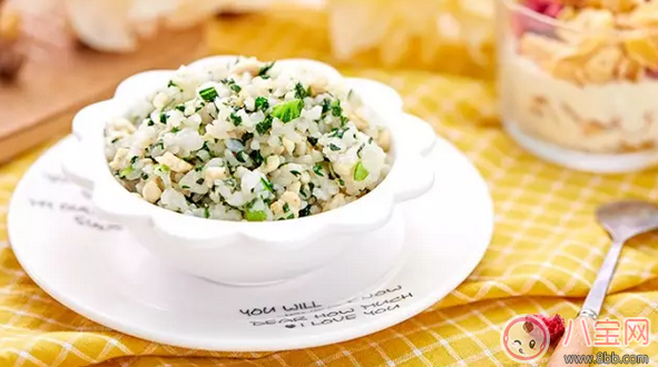 寶寶輔食蔬菜多 小白菜雞肉飯