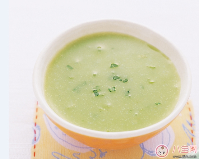 寶寶初期添加輔食食譜：油菜稀粥