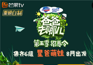 爸爸去哪兒5候選實習(xí)爸爸人氣榜，實習(xí)奶爸黃景瑜任嘉倫竇驍(前三)