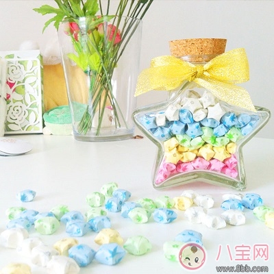 折紙星星瓶 寫下對(duì)老師最真誠(chéng)的祝福！