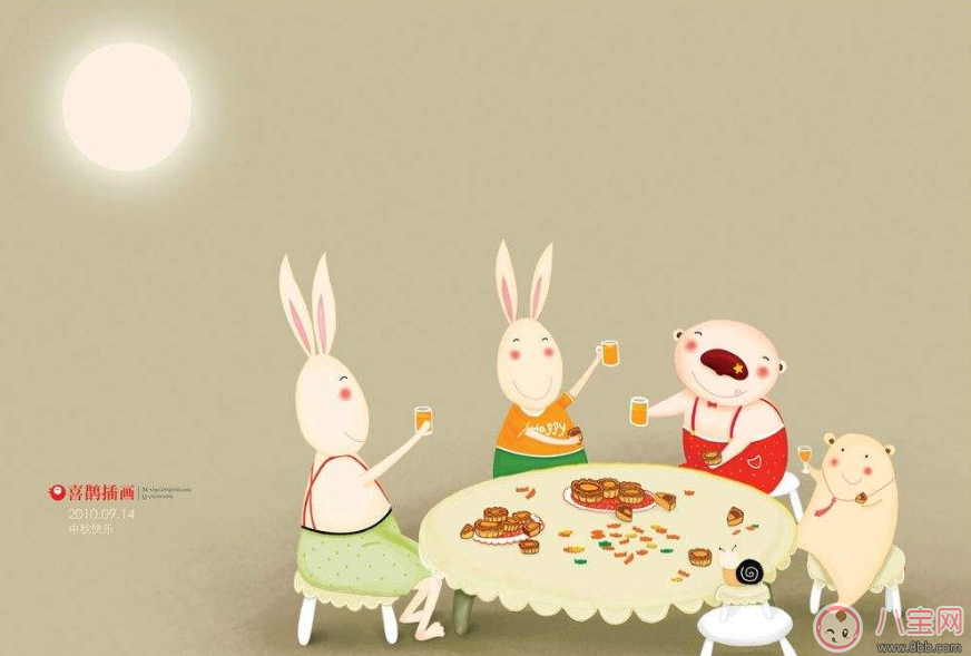 中秋孩子問為什么要團(tuán)圓怎么說 中秋開源小故事