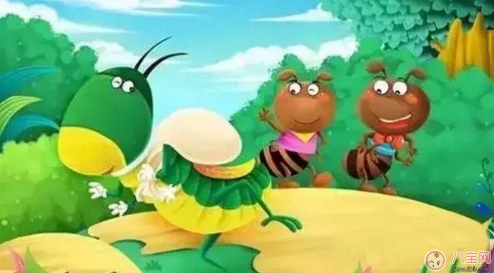 睡前寓言故事 螞蟻和蟈蟈 睡前寓言故事 螞蟻和蟈蟈