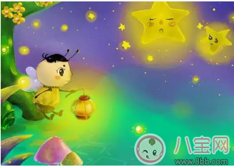 睡前胎教小故事 螢火蟲(chóng)和小星星
