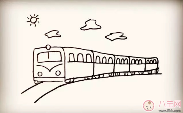 兒童簡(jiǎn)筆畫(huà) 小火車簡(jiǎn)筆畫(huà)