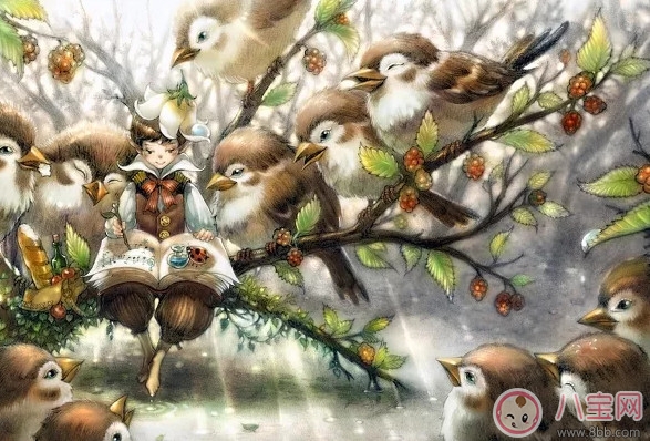 送給精靈寶寶的胎教小故事 夜晚的小精靈