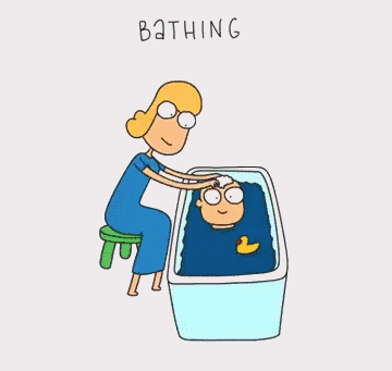 爸媽帶娃的不同 媽媽帶娃是寶貝 爸爸帶娃是玩具