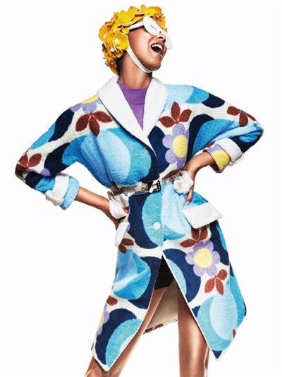 超模Lais Ribeiro雜志封面寫真 演繹春裝潮流穿搭