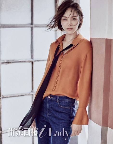 唐嫣雜志封面照曝光 變身復古摩登女郎