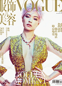 舒淇短發(fā)雜志封面大片 炫酷搖滾范兒十足