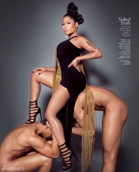 巨臀妮琪米娜寫真封面曝光 來勢(shì)胸胸性感爆棚