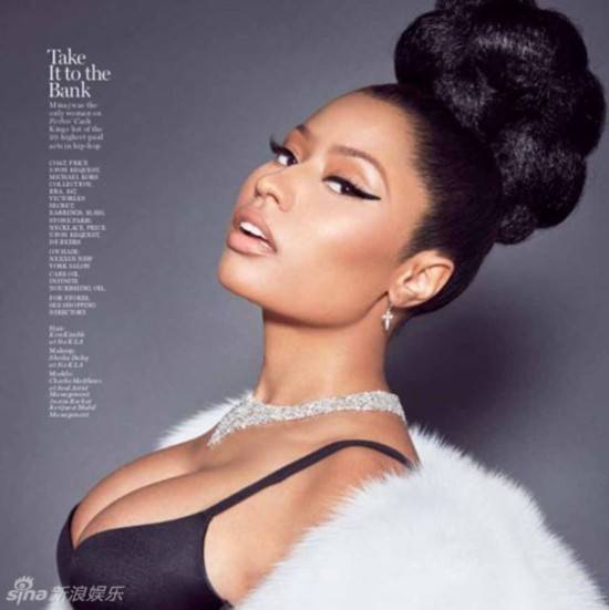 巨臀妮琪米娜寫真封面曝光 來勢胸胸性感爆棚