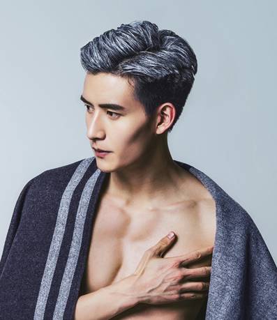 男士時尚發(fā)型設(shè)計 演員汪汐爺爺造型荷爾蒙爆發(fā)