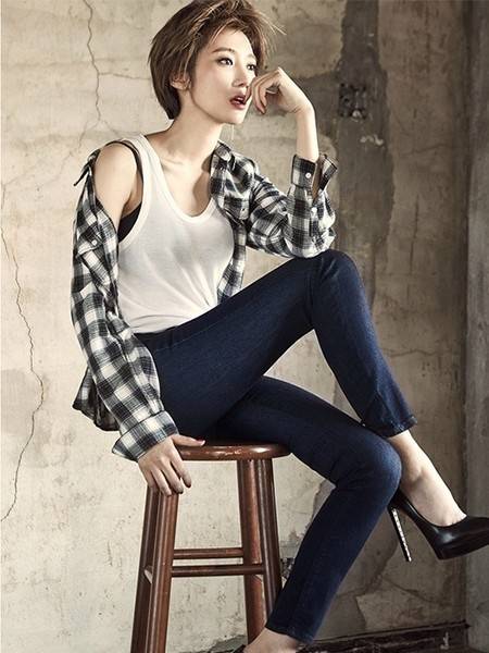 高俊熙短發(fā)時尚造型 帥氣中又不失溫柔