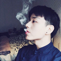 歐美男生超拽霸氣抽煙頭像圖片