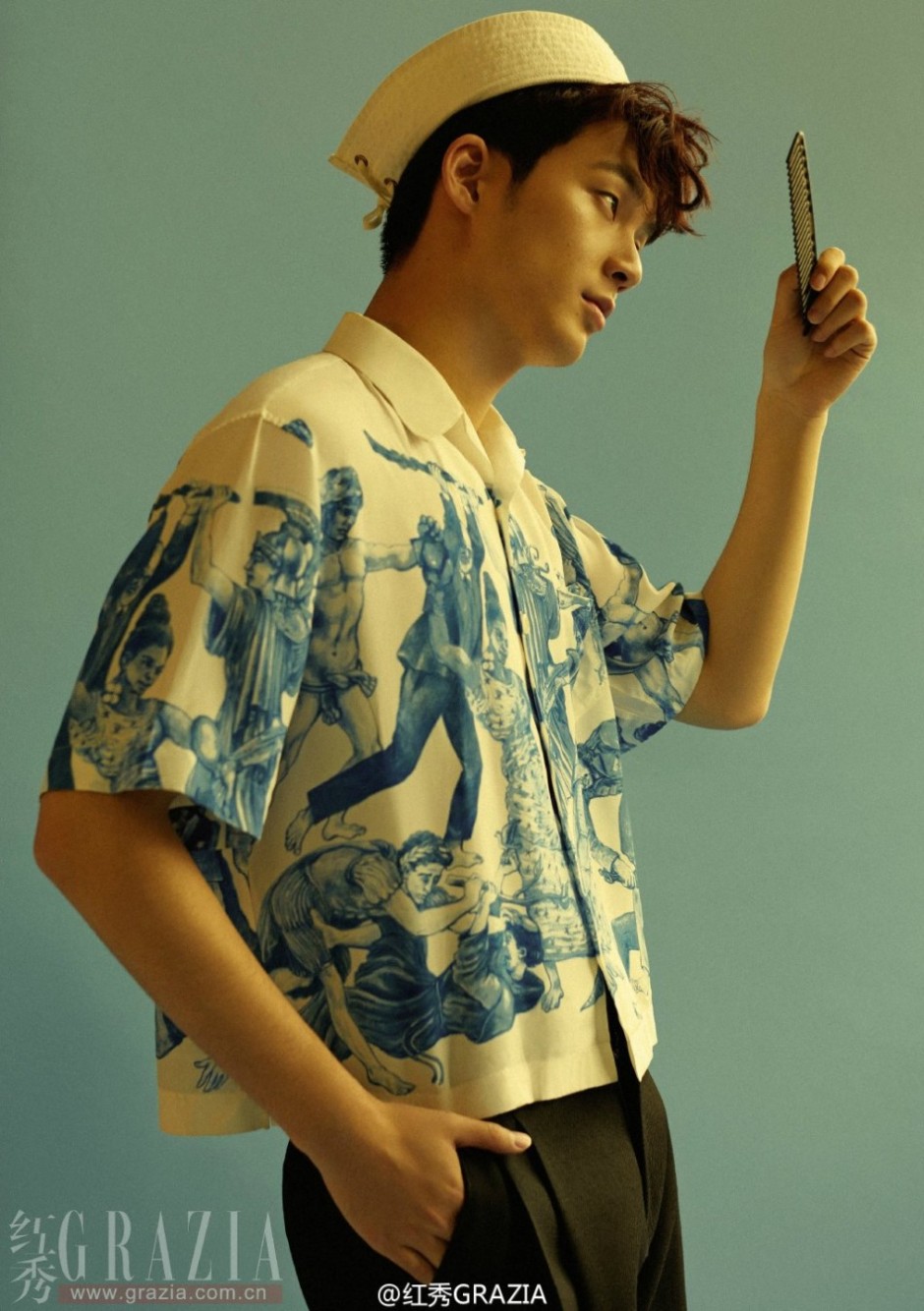 &ldquo;奶爸&rdquo;董力最新寫真 荷爾蒙爆棚大秀精致胸肌