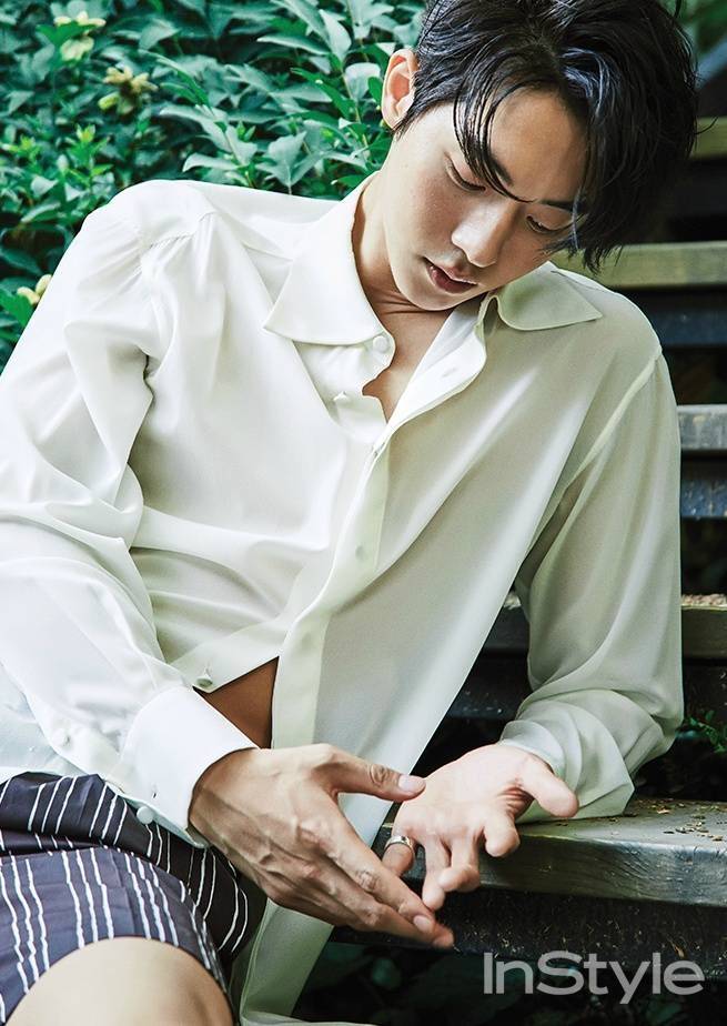 韓星南柱赫時(shí)尚寫真曝光 展現(xiàn)完美肌肉線條