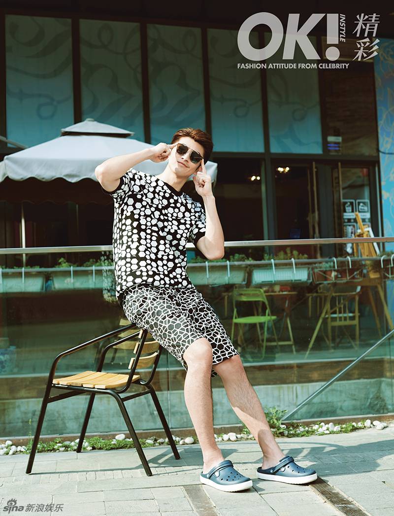 &ldquo;人氣小鮮肉&rdquo;張云龍時尚街拍帥照曝光