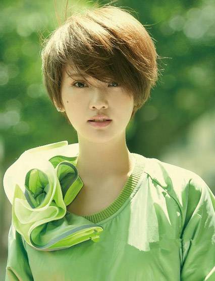 小清新氣質(zhì)短發(fā)發(fā)型推薦 開啟菱形小顏法則