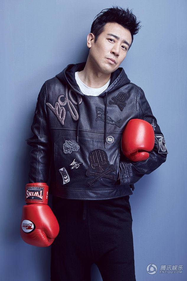 演員于和偉寫真化身拳擊手 青春活力霸氣迷人