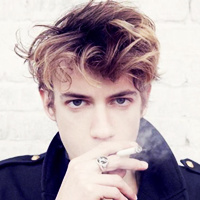 歐美男生超拽霸氣抽煙頭像圖片”