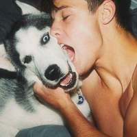 QQ個(gè)性陽(yáng)光型男頭像 愛(ài)動(dòng)物的暖男”