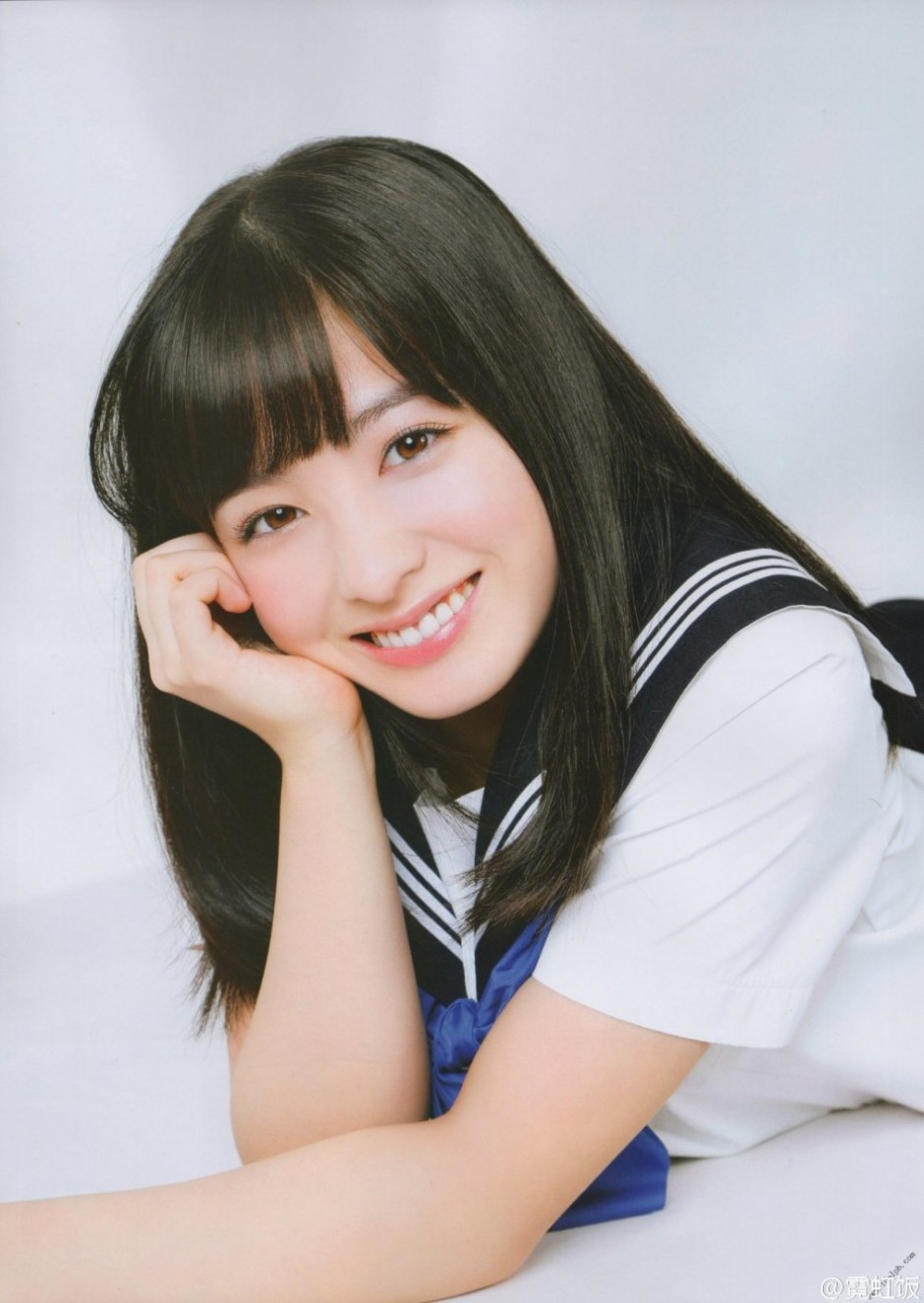 日本清純蘿莉橋本環(huán)奈水手服寫真圖片