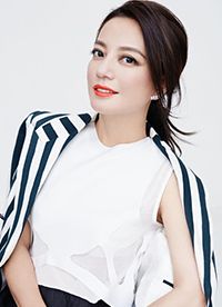 趙薇橘色系寫真大片曝光 頭戴兔耳朵萌萌噠