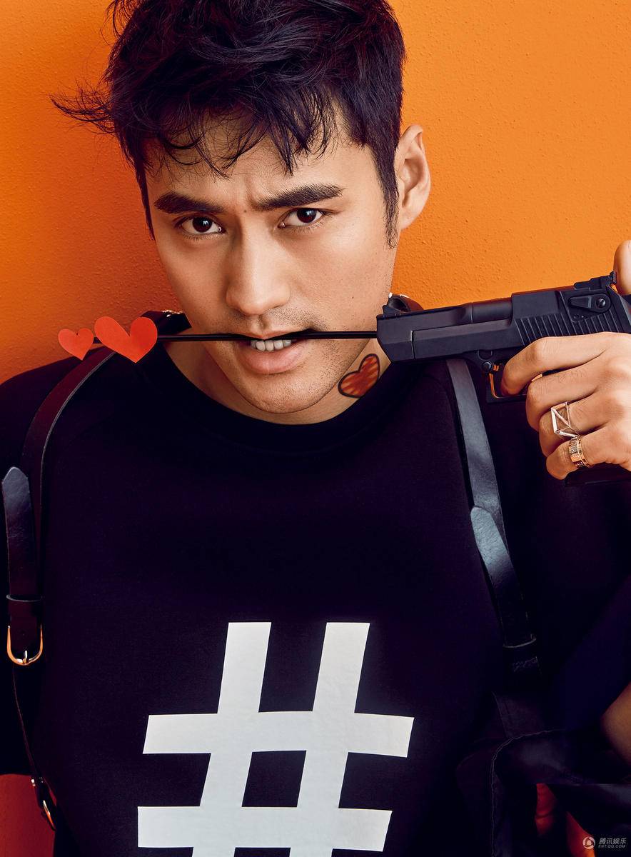 袁弘時尚寫真大片曝光 反差萌盡顯雅痞氣息