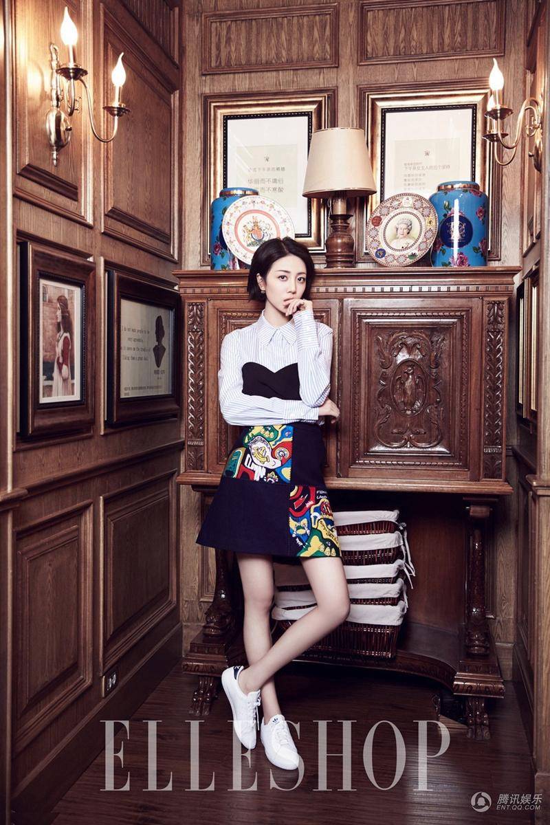 李溪芮早春圖片寫真曝光 演繹&ldquo;時裝精&rdquo;潮范養(yǎng)眼