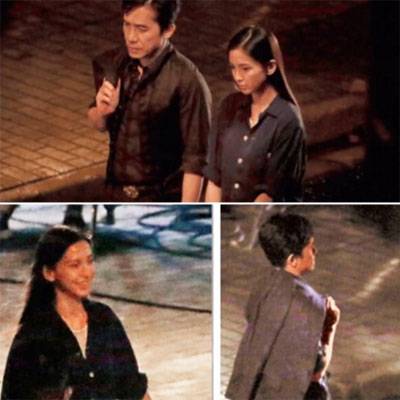 angelababy花衣遮孕肚 腰身變粗仍美艷