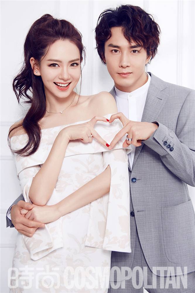 戚薇李承鉉大片秀恩愛 甜蜜比心愛意溢出畫面