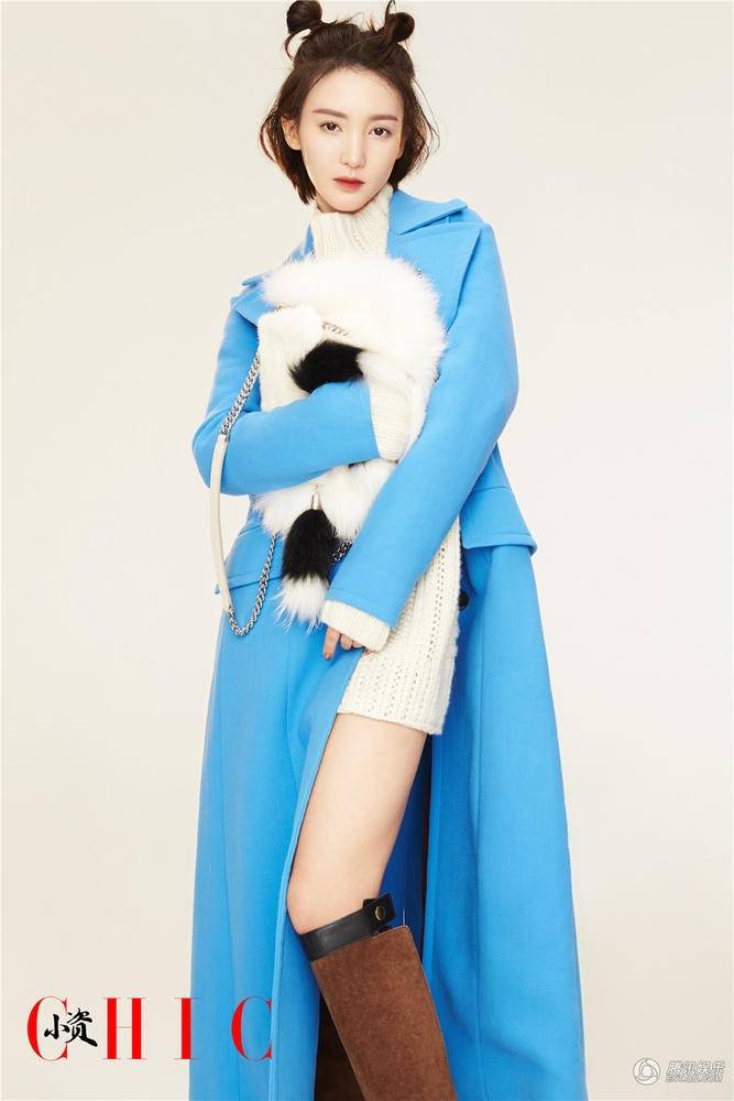 金晨最新時(shí)尚寫真大片 輕松hold住多種造型