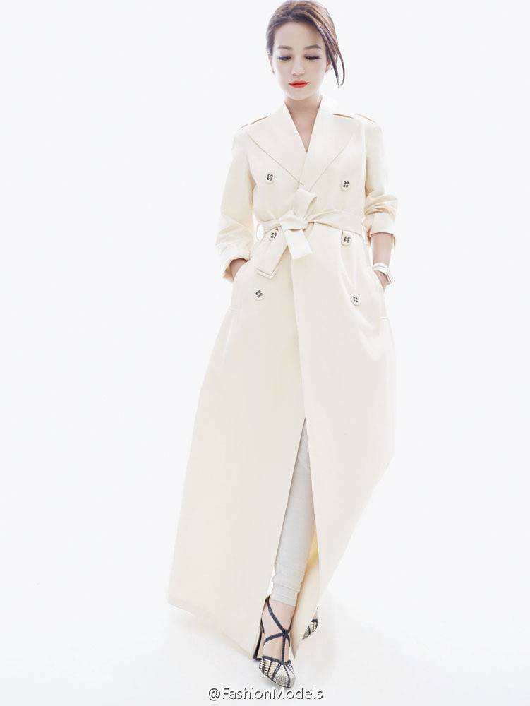 趙薇橘色系寫真大片曝光 頭戴兔耳朵萌萌噠