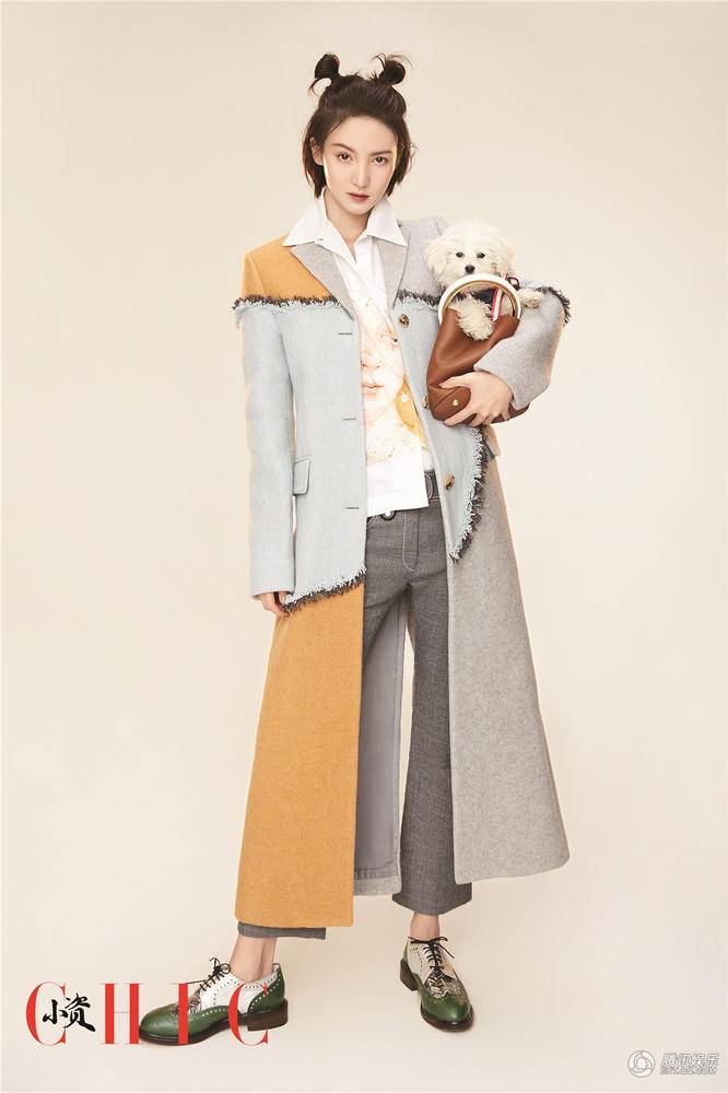 金晨最新時尚寫真大片 輕松hold住多種造型