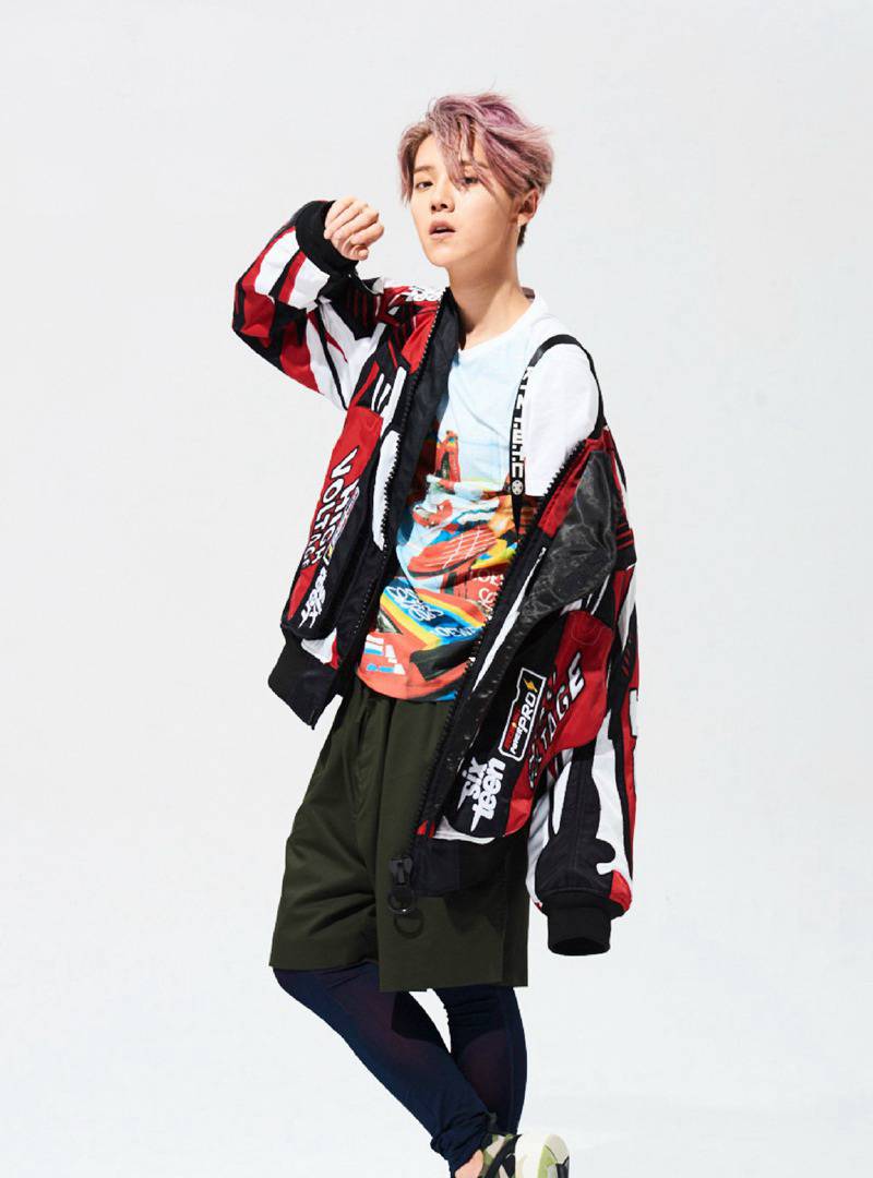 鹿晗攝影寫真大圖曝光 化身運動活力少年