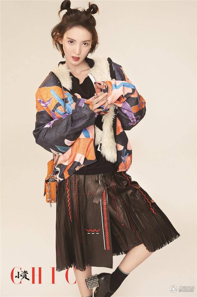 金晨最新時尚寫真大片 輕松hold住多種造型