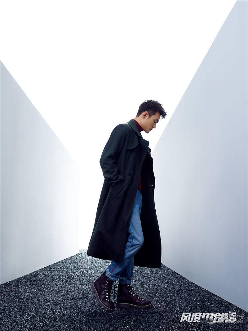 王凱時尚寫真大片 目光慵懶風格雅痞率性