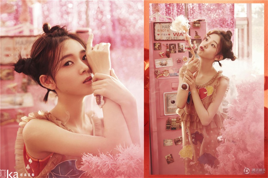 陳瑤最新寫真大片曝光 粉色夢幻少女心炸裂