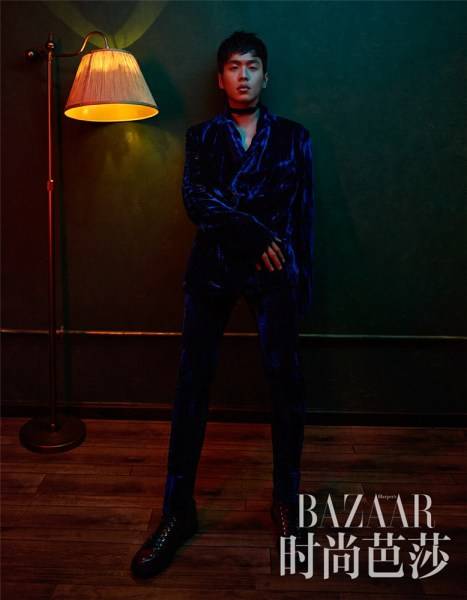 張若昀秋冬時(shí)尚寫真大片 光影迷離中貴氣撩人