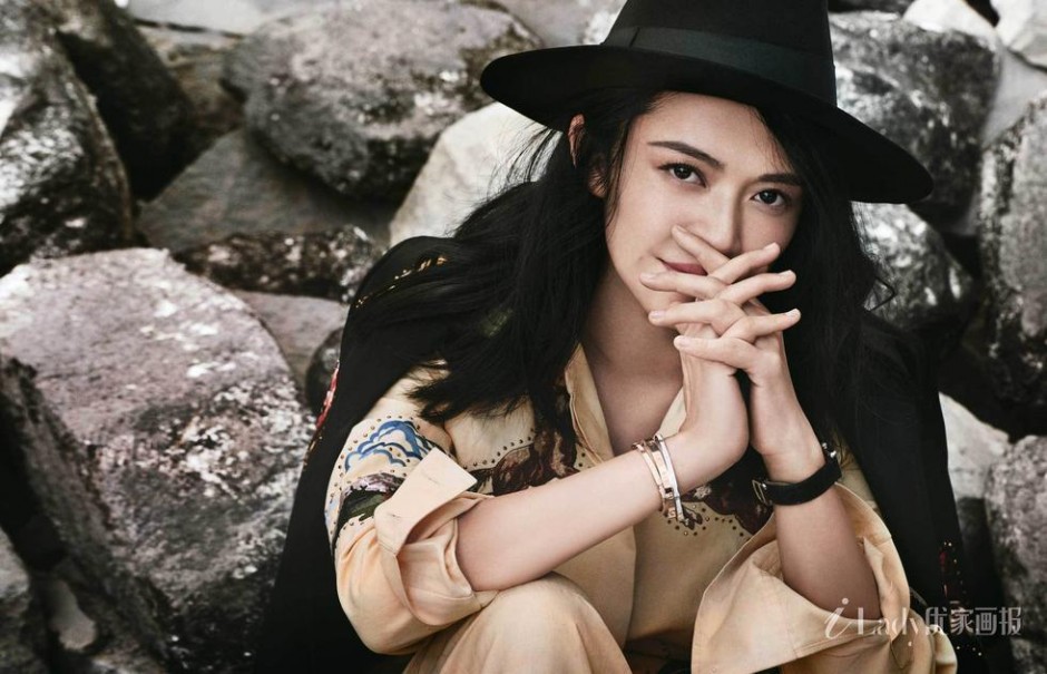 辣媽姚晨最新時(shí)尚大片 化身帥氣西部牛仔