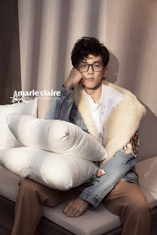 吳磊雜志拍攝寫(xiě)真 完美演繹男神初長(zhǎng)成