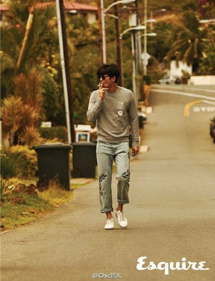 孔侑時(shí)尚寫真畫報(bào)公開 帥氣造型迷倒眾人