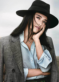 辣媽姚晨最新時(shí)尚大片 化身帥氣西部牛仔