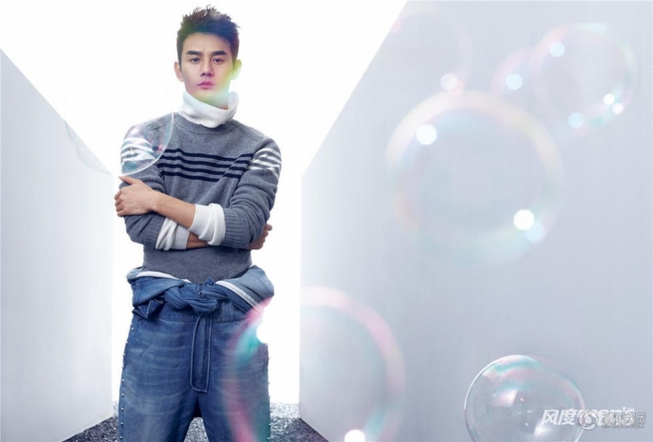 王凱時尚寫真大片 目光慵懶風格雅痞率性